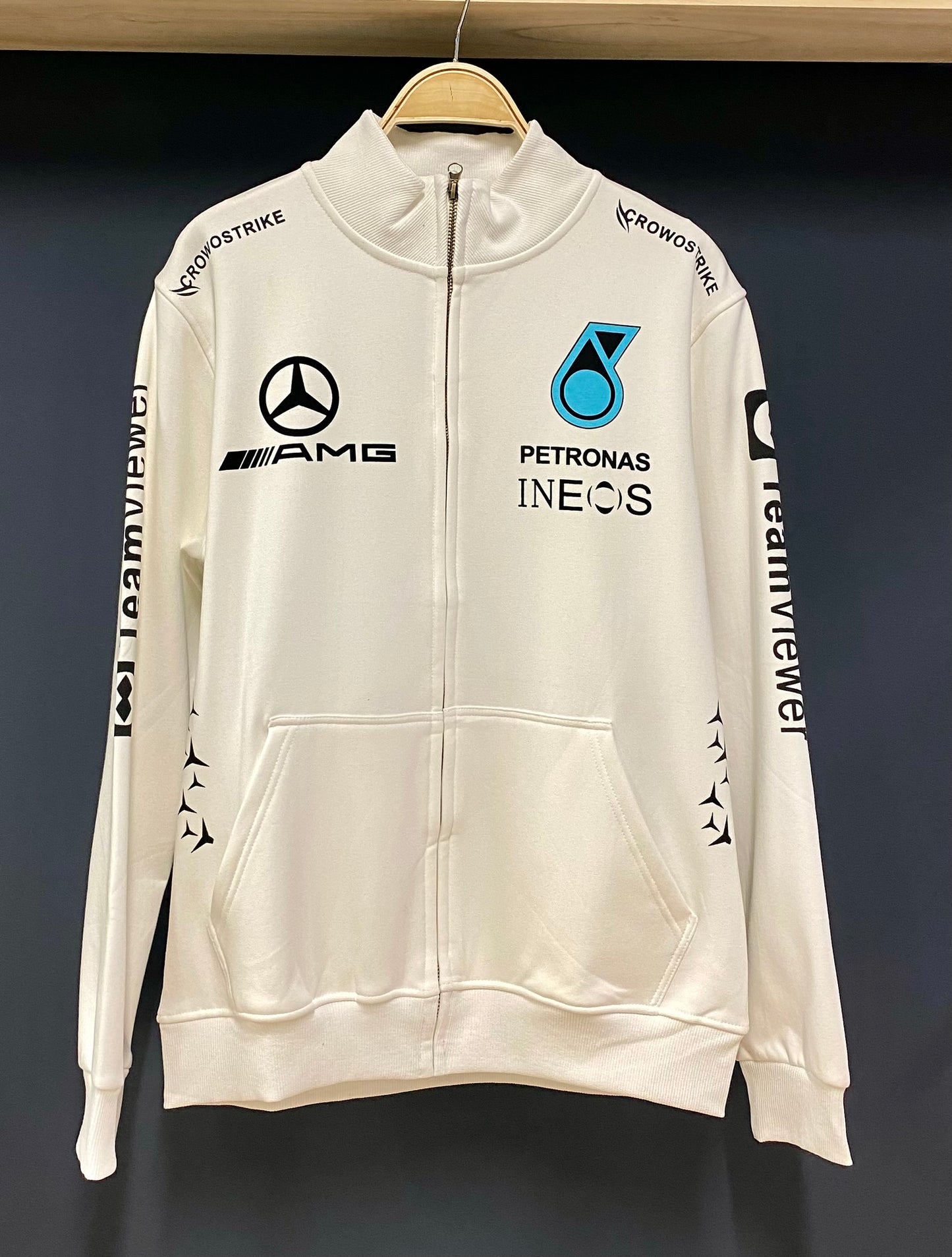 Gray helmet for bikers